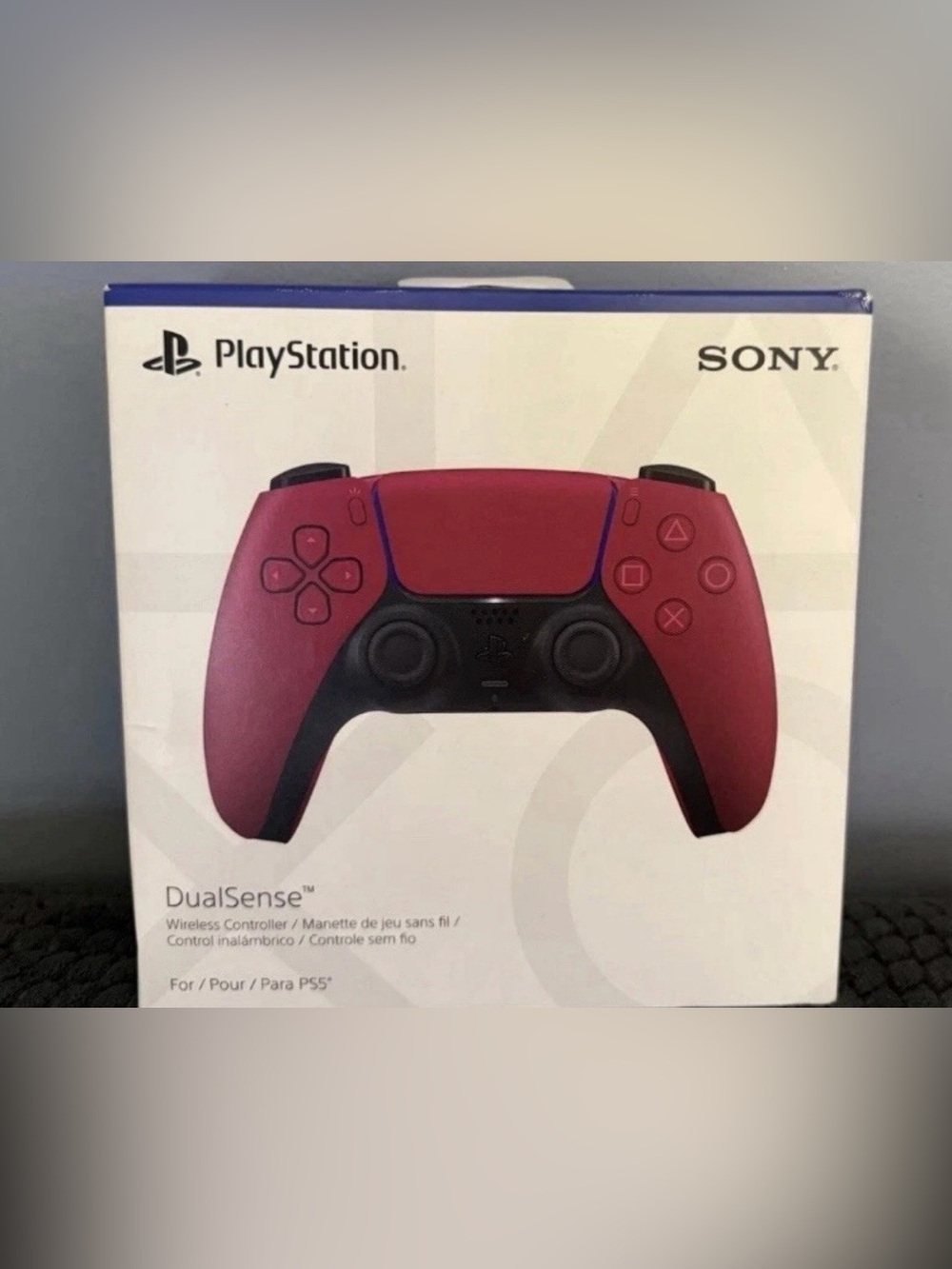Sony Playstation DualSense Wireless Controller For PS5 Color- Volcanic Red